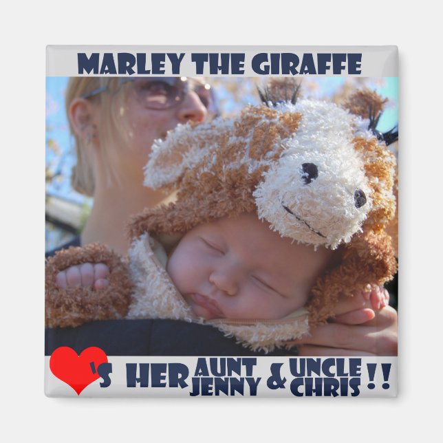 Aimant Marley aime sa tante et son oncle. (Devant)