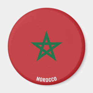 Aimant Maroc Drapeau charmant patriotique