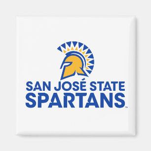 Aimant Marque de mot-symbole du logo de San Jose State Sp