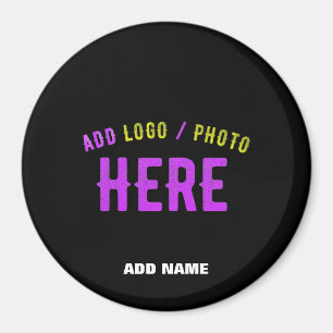 AIMANT MARQUE NOIRE VÉRIFIÉE, MODERNE ET PERSONNALISABLE