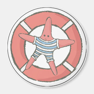 Aimant Marqueur de porte de cabine de poissons d'étoile