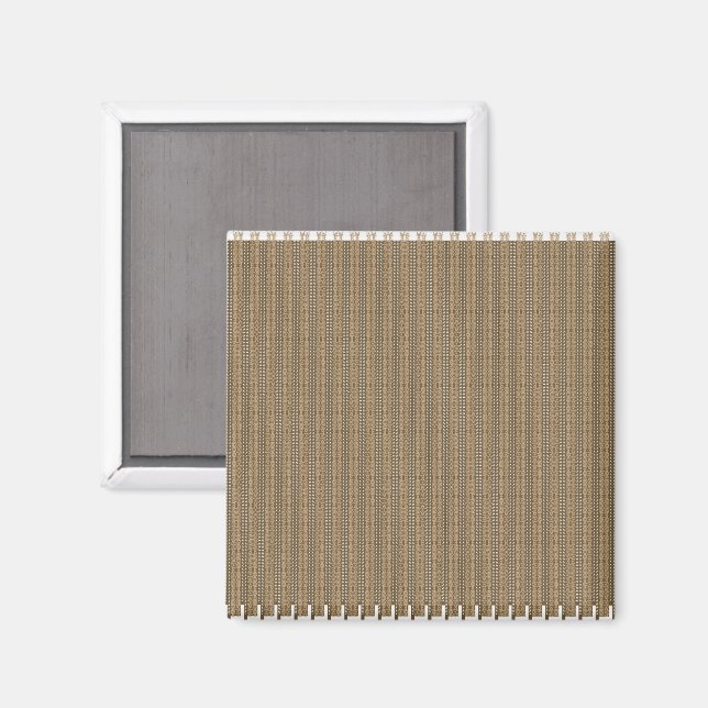 Aimant marron, bois, beige, rectangle, gris, sol, kha (Recto/Verso)