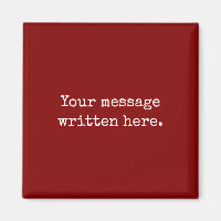 Marron Personnalisez Votre Message Texte Citation