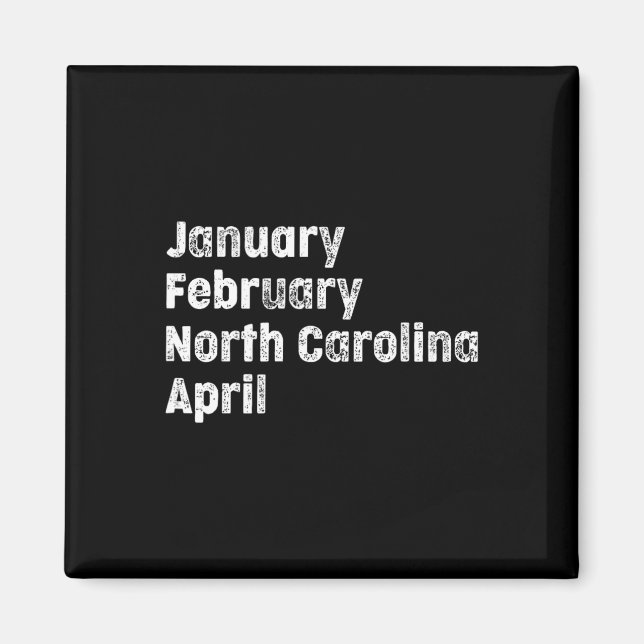 Aimant Mars Équipe de Caroline du Nord Bysketbyll (Devant)