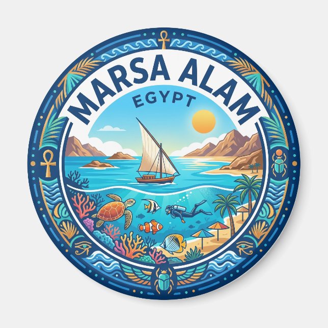 Aimant Marsa Alam Égypte (Devant)