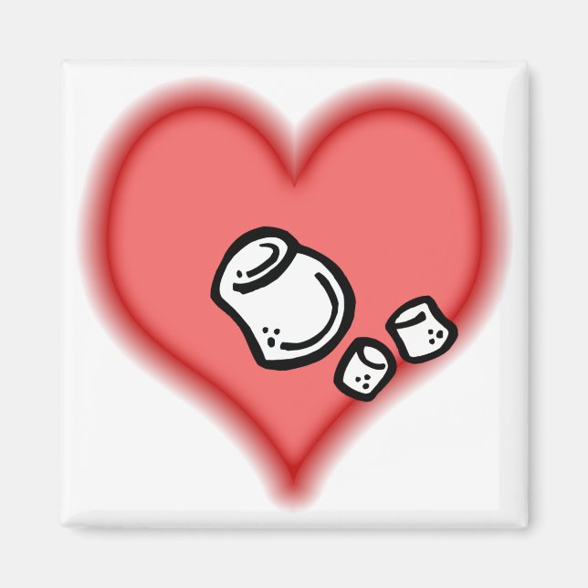 Aimant marshmallow (Devant)