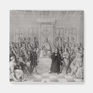 Aimant Martin Luther devant Charles V