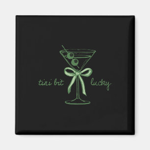 Aimant Martini de la Saint-Patrick Irlandais par un peu I