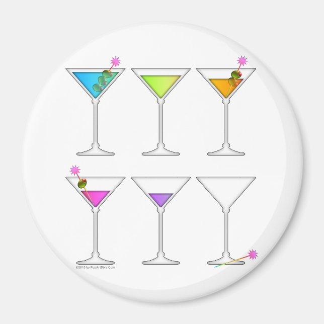 Aimant - Martinis Going, Go, Go (Devant)