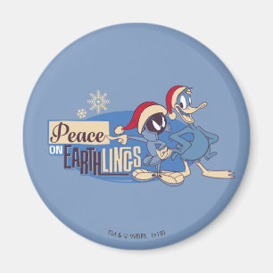 Aimant MARVIN LE MARTIAN™ - Paix sur terre