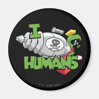 Aimant MARVIN THE MARTIAN™ I Laser Humains