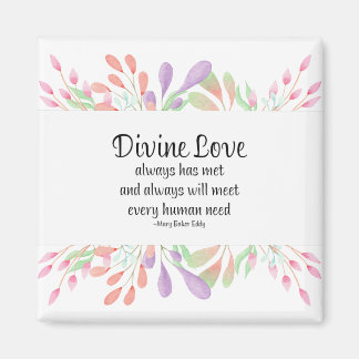 Aimant Mary Baker Eddy Divine Love Citation Inspirante
