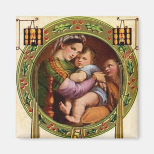 Aimant Mary et Jésus avec le houx
