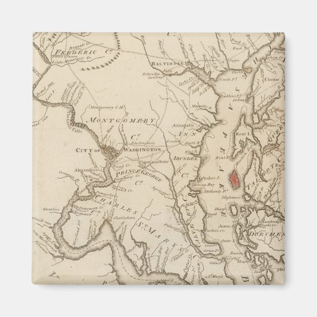 Aimant Maryland 6 (Devant)