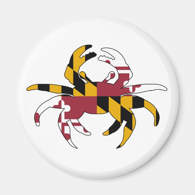 Aimant Maryland Flag (Devant)