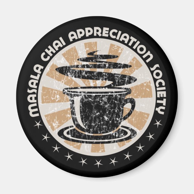 Aimant Masala Chai Appréciation Society (Devant)