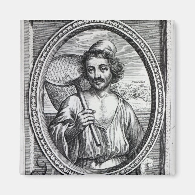 Aimant Masaniello, gravée par Petrus de Iode (Devant)