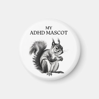 aimant mascotte ADHD