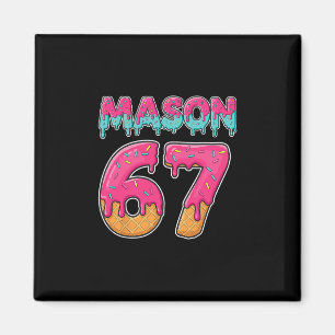 Aimant Mason 67 Drôle de glace Six Sept Mème Hommes Femme