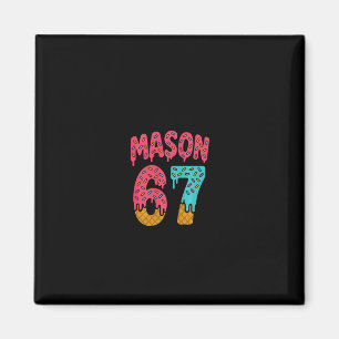 Aimant Mason 67 Glace Meme Drôle Six Sept (sur Ck) Pu