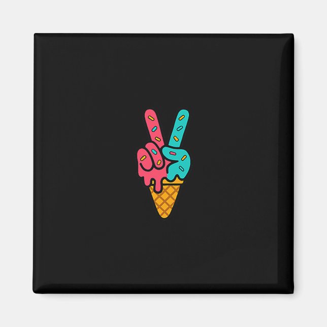 Aimant Mason 67 Glace Memes Drôle Six Sept Hommes Femmes  (Devant)