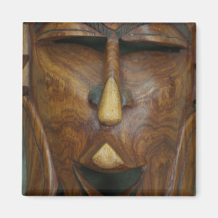 Aimant Masque africain en bois