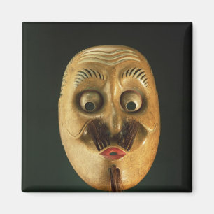 Aimant Masque comique, théâtre de Noh