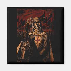 Aimant Masque d'argent Roi Baldwin Iv Mème Le Roi Lépreux
