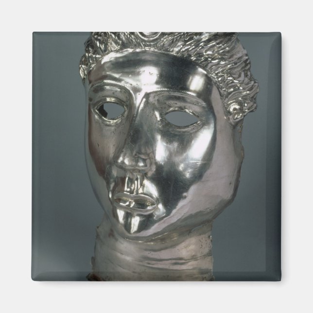 Aimant Masque d'argent, romain, 1ère moitié du 3ème siècl (Devant)