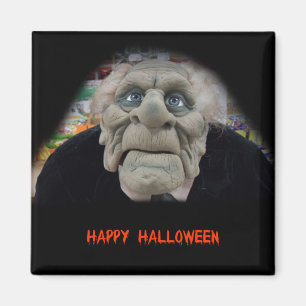 Aimant Masque de vieil homme en Arrière - plan noir