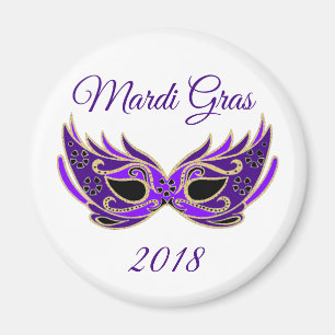 Aimant Masque Mardi Gras 2018