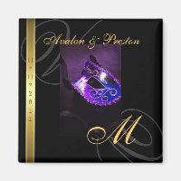 Masque Mascarade de torse violet Enregistrer l'aim