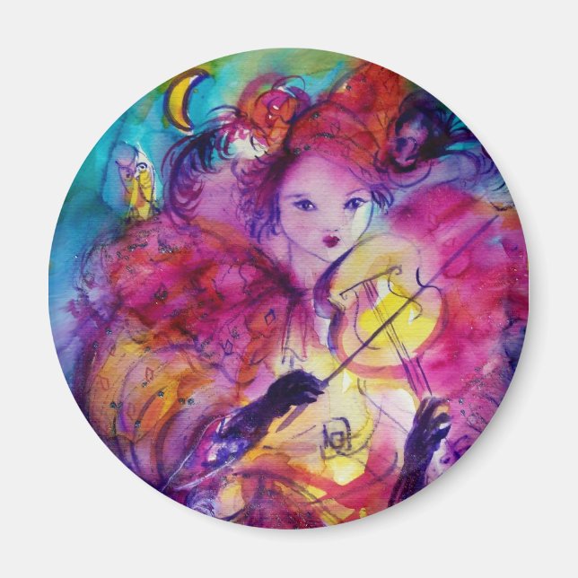 Aimant MASQUERADE NIGHT / Venetian Carnival (Devant)