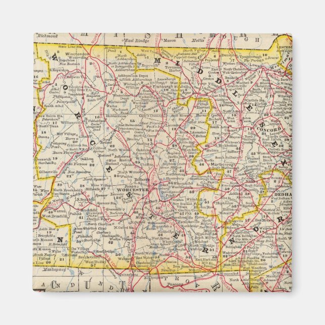 Aimant Massachusetts 8 (Devant)