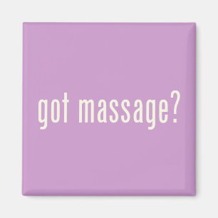 Aimant Massage obtenu ?