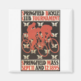 Aimant Masse de Springfield. Tournoi de vélo 1895