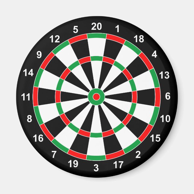 Aimant Master Darts Board Basique Round Target Classic je (Devant)