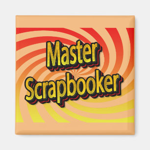 Aimant "Master Scrapbooker"