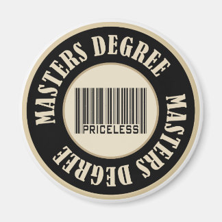 Aimant Masters Degree sans prix