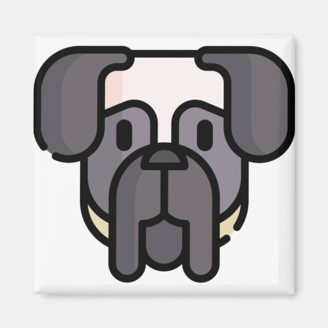 Aimant Mastiff anglais (Devant)