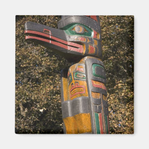 Aimant Mât totem dans un parc à Ottawa, Ontario, Canada