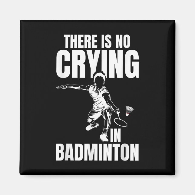 Aimant Match de badminton Chance Équipe de compétence Vol (Devant)