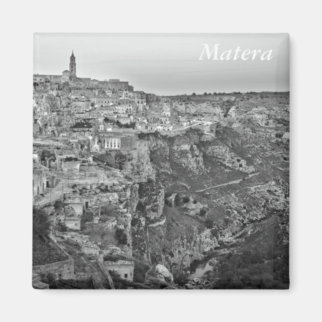 Aimant Matera en Basilicata, Italie (Devant)