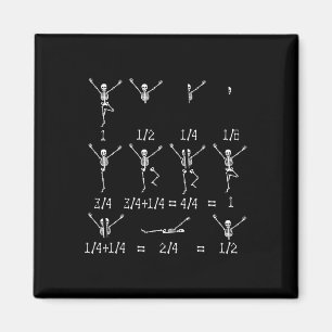 Aimant Math Enseignant équation Squelette Étudiants en ma
