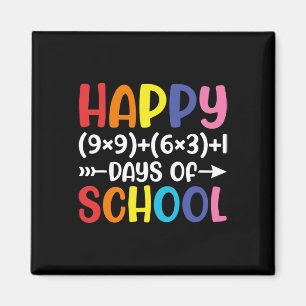Aimant Math Formula 100 Jours De L'École Amusants Math En