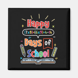 Aimant Math Formula 100 Jours D'École Joyeux 100E Jour De