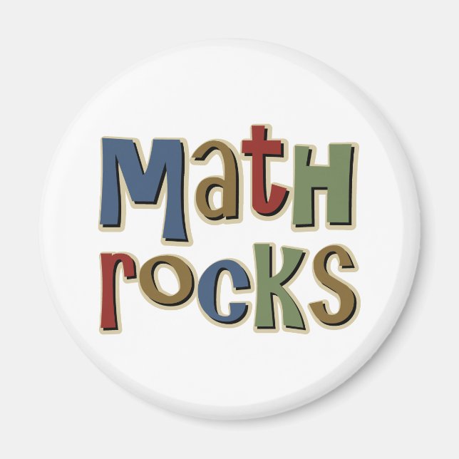 Aimant Math Rocks (Devant)