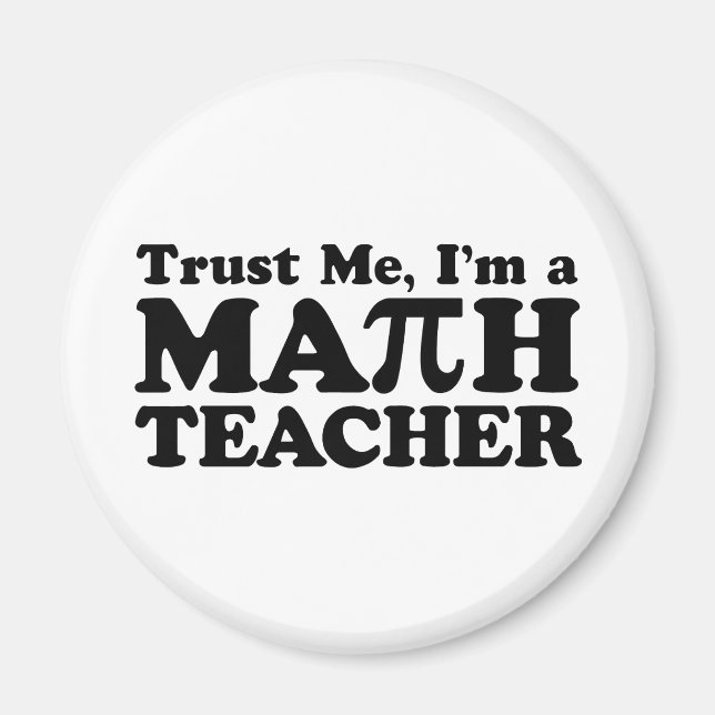 Aimant Math Teacher (Devant)