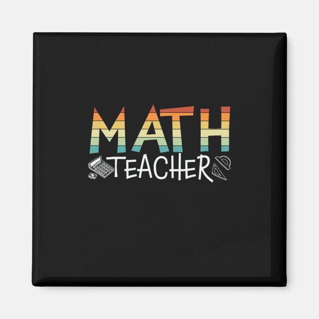 Aimant Math Teacher (Devant)