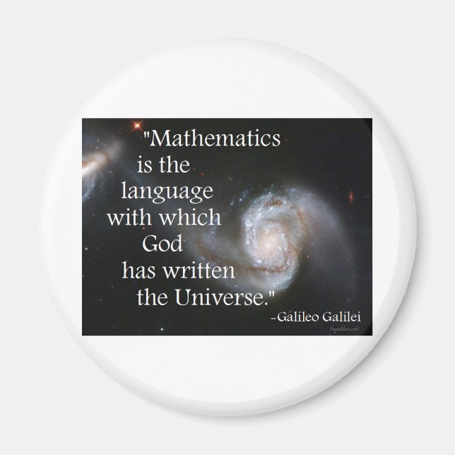 Aimant Mathématiques (Devant)